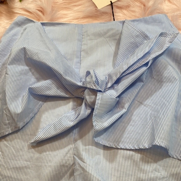 NWT Superdown Danika Stripe Tie Waist Shorts sz XS - Picture 5 of 12